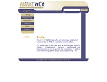 Tablet Screenshot of hilal-net.com